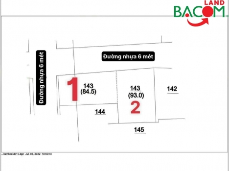 Bán 2 lô đất vị trí góc 2 mặt tiền đường oto P. Tam Hoà, gần giáo xứ Bùi Thượng