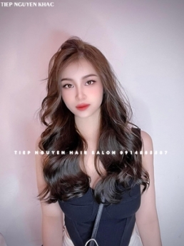 Tóc layer, style nhẹ nhàng quyến rũ. - Tiệp Nguyễn. Hair Salon