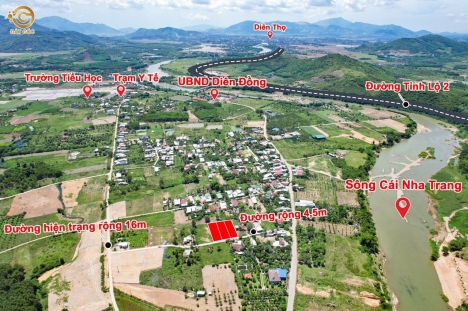 Bán đất trung tâm Diên Đồng gần dự án của Tập đoàn Novaland và Công ty Đất Tâm chỉ 3,x tr/m2 thổ cư