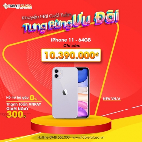 Khuyến mãi cuối tuần táo xịn giá tốt tại Tablet Plaza