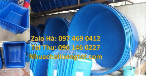 Thùng dung tích lớn, Bán thùng nhựa tròn 3000 lít, thùng nhựa tròn 1100 lít, thùng tròn, thù