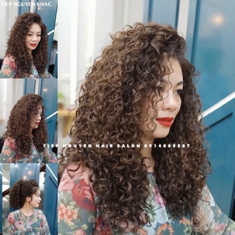 Top 8 kiểu tóc xoăn sóng lơi, học nghề tóc - Tiệp Nguyễn. Hair Salon