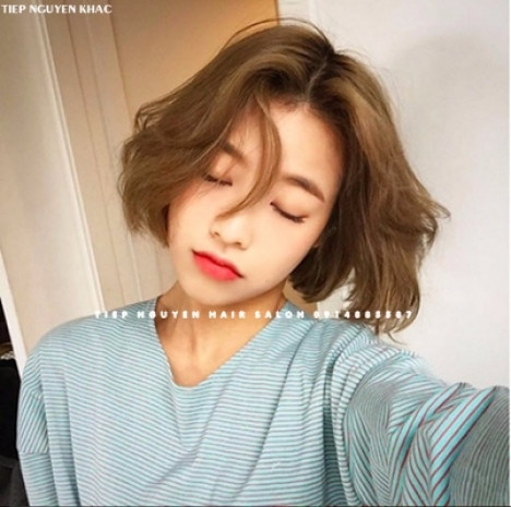 Tóc layer, xoăn sóng nước, dạy nghề tóc. - Tiệp Nguyễn. Hair Salon