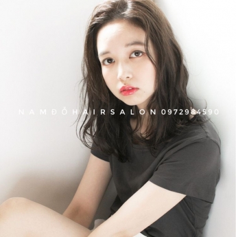 Uốn Xoăn Sóng Tóc Lỡ  - Địa Chỉ Uy Tín Giá Rẻ Hoài Đức - Nam Đỗ Hair Salon