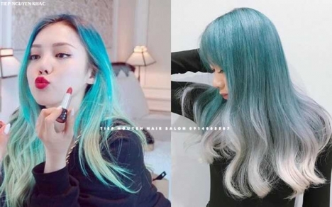 Xoăn nhẹ nhàng tóc layer, học nghề tóc. - Tiệp Nguyễn Academy