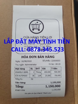 Bán Máy Tính Tiền cho Cửa Hàng Tự Chọn