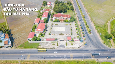 Đất nền sổ đỏ cách trung tâm thành phố 8 phút gần sân bay giá từ 1,7 tỷ