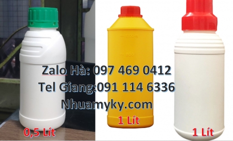 Chai nhựa đựng thuốc thú y, chai nhựa đựng thuốc thủy sản, chai nhựa đựng nông dược, chai nhựa 30 ml