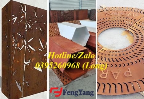 Thép Corten~Thép Kiến Trúc~Thép Quang Cảnh
