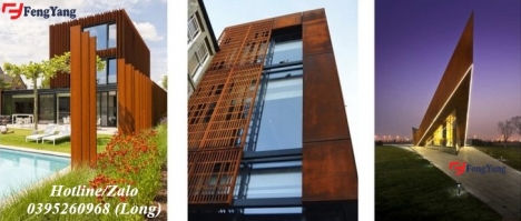 Thép Corten~Thép Kiến Trúc~Thép Quang Cảnh