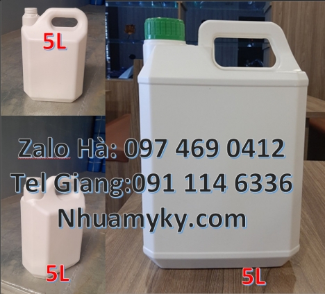 Can 20 lít đựng hóa chất, can 25l giá rẻ, can nhựa, can hdpe, Can 1 lít đựng thuốc sâu, can 1l hdpe