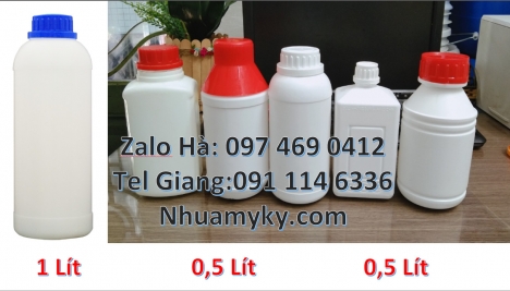 Chai nhựa đựng thuốc thú y, chai nhựa đựng thuốc thủy sản, chai nhựa đựng nông dược, chai nhựa 30 ml
