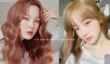 Xoăn sóng lơi ngâng vai nhẹ nhàng cuốn hút, học nghề tóc. - Tiệp Nguyễn. Hair Salon