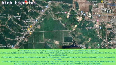 ĐẤT THỔ CƯ SỔ RIÊNG TỪNG NỀN THỊ TRẤN ĐỒNG NƠ
ĐẤT NỀN CẬN KHU CÔNG NGHIỆP ĐỒNG NƠ