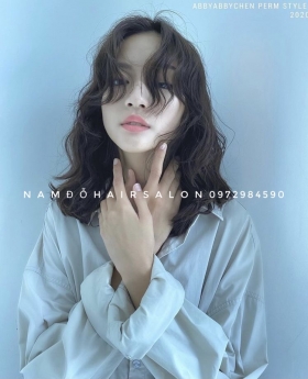 Uốn Sóng Tóc Dài Địa Chỉ Salon Làm Tóc Đẹp Giá Rẻ Hoài Đức - Nam Đỗ Hair Salon