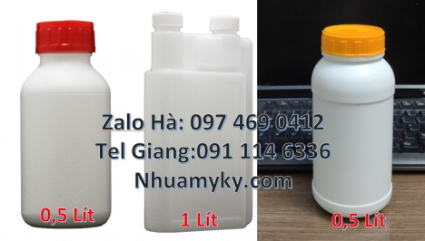 Chai nhựa đựng thuốc thú y, chai nhựa đựng thuốc thủy sản, chai nhựa đựng nông dược, chai nhựa 30 ml