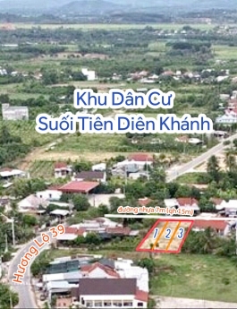 Bán 3 lô Suối Tiên Diên Khánh.