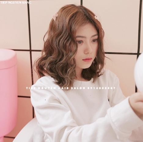 top 9 kiểu xoăn bung layer đuôi vểnh đẹp xuất thần. - Tiệp Nguyễn. Hair Salon
