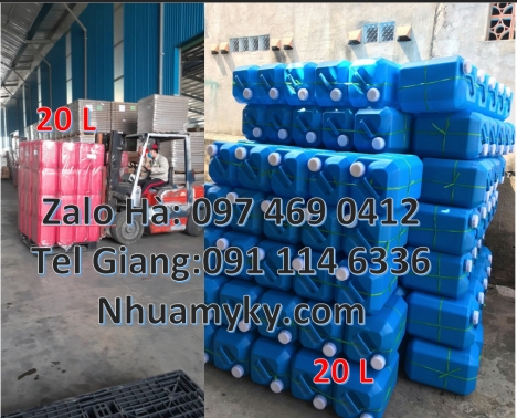 Can 25đựng hóa chất, can 20l giá rẻ, can 25l trắng, can 20 lít tròn đựng nước khoáng, can 30l đựng h