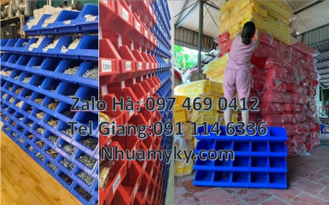 Khay linh kiện giá rẻ. Kệ nhựa đựng ốc vít Khay nhựa đựng bulon. Kệ đựng văn phòng phẩm, Kệ nhựa gi