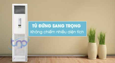 Máy lạnh tủ đứng Panasonic thiết kế hiệu quả làm mát