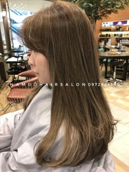 Nhuộm Tóc Nâu Rêu Địa Chỉ Uy Tín Giá Rẻ Hoài Đức - Nam Đỗ Hair Salon
