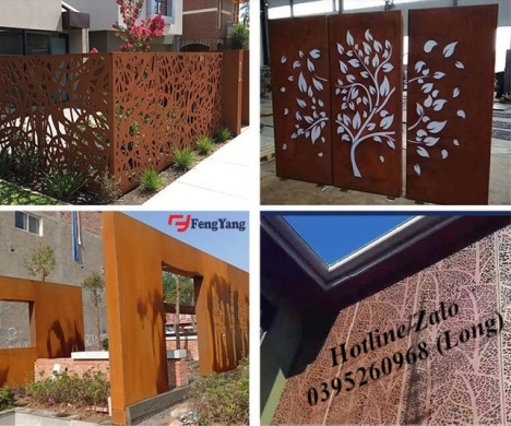 Thép Corten~Thép Kiến Trúc~Thép Quang Cảnh