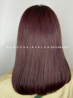 Nhuộm Tóc Nâu Trầm Địa Chỉ Làm Đẹp Giá Rẻ Hoài Đức - Nam Đỗ Hair Salon