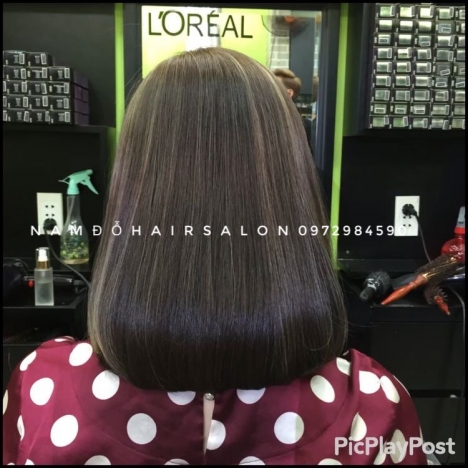 Nhuộm Tóc Xanh Đen Địa Chỉ Uy Tín Giá Rẻ Hoài Đức - Nam Đỗ Hair Salon