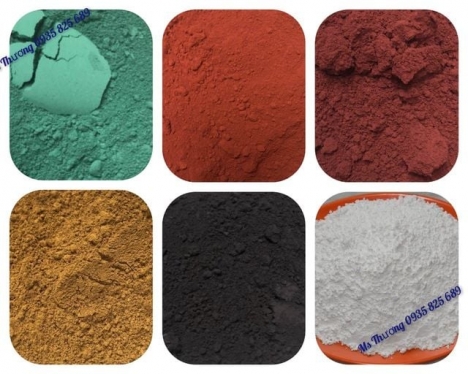 Bột màu oxit sắt bền màu làm gạch Terrazzo