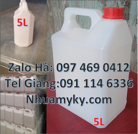 Can 20 lít đựng hóa chất, can 25l giá rẻ, can nhựa, can hdpe, Can 1 lít đựng thuốc sâu, can 1l hdpe