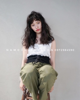 Uốn Sóng Nước Tóc Lỡ Địa Chỉ Cắt Uốn Nhuộm Đẹp Giá Rẻ Hoài Đức - Nam Đỗ Hair Salon