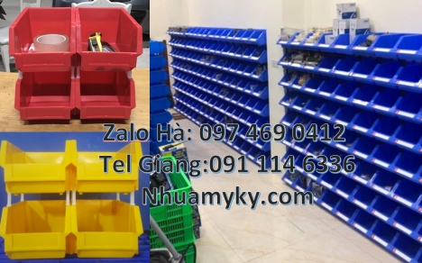 Khay linh kiện giá rẻ. Kệ nhựa đựng ốc vít Khay nhựa đựng bulon. Kệ đựng văn phòng phẩm, Kệ nhựa gi