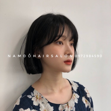 Uốn Cụp Tóc Ngắn Địa Chỉ Salon Uy Tín Giá Rẻ Hoài Đức - Nam Đỗ Hair Salon