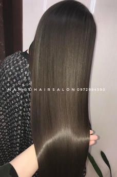 Nhuộm Tóc Xanh Rêu Trầm Địa Chỉ Uy Tín Giá Rẻ Hoài Đức - Nam Đỗ Hair Salon