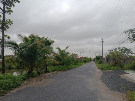 mặt đg  TDP tân lập tân thành dương kinh  HP 150m giá 21,3 tr m