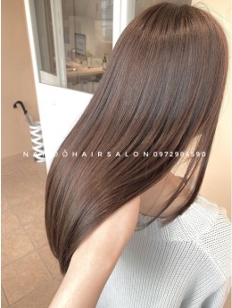 Nhuộm Nâu Ánh Lạnh Địa chỉ Uy Tín Giá Rẻ Hoài Đức - Nam Đỗ Hair Salon