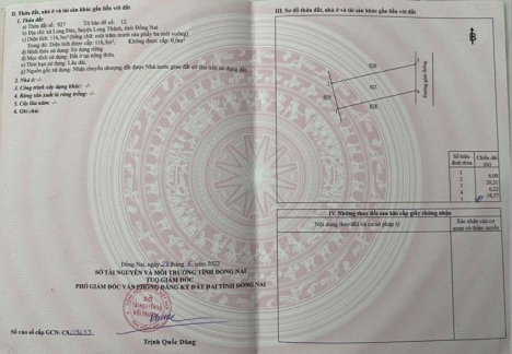 Chủ kẹt tiền cần bán gấp lô 6x19 Long Thành giá ngộp, sát hồ sinh thái Lộc An rộng 100ha.