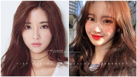 Xoăn sóng lơi ngang vai, tóc layer nhẹ nhàng, học nghề tóc. - Tiệp Nguyễn Hair Salon