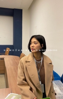 Uốn Cụp Phồng Tóc Ngắn Top Salon Uy Tín Giá Rẻ Hoài Đức - Nam Đỗ Hair Salon