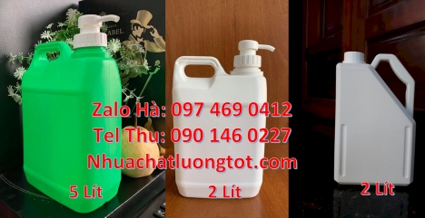 can nhựa, can hdpe, Can 1 lít đựng thuốc sâu, can 1l hdpe vuông, Can 1l chia vạch đựng thuốc diệt rầ