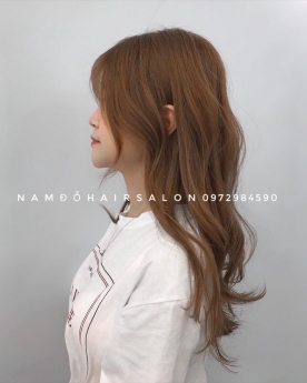Nhuộm Màu Vàng Rêu Địa Chỉ Làm Đẹp Giá Rẻ Hoài Đức - Nam Đỗ Hair Salon