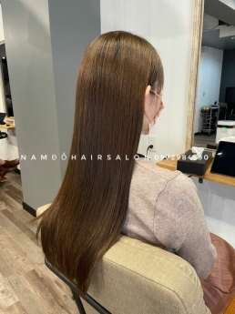 Nhuộm Nâu Ánh Lạnh Địa chỉ Uy Tín Giá Rẻ Hoài Đức - Nam Đỗ Hair Salon