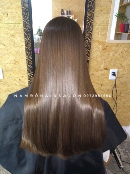 Nhuộm Nâu Ánh Vàng Địa Chỉ Uy Tín Giá Rẻ Hoài Đức - Nam Đỗ Hair Salon