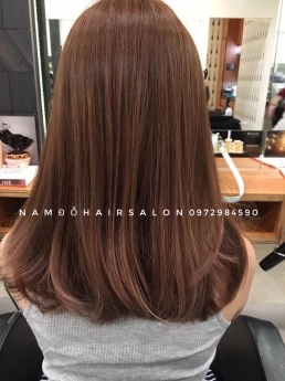 Nhuộm Tóc Màu Nâu Trầm Địa Chỉ Uy Tín Giá Rẻ Hoài Đức - Nam Đỗ Hair Salon