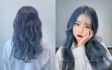 Xoăn sóng nước mái mưa siêu cuốn hút, học nghề tóc. - Tiệp Nguyễn Hair Salon