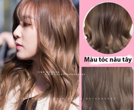 Tóc layer uốn xoăn sóng nhẹ nhàng mái bay, học nghề tóc. - Tiệp Nguyễn Hair Salon