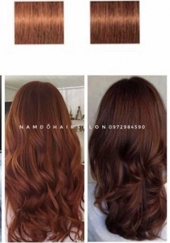 Nhuộm Màu Cam Đồng Địa Chỉ  Đẹp Giá Rẻ Hoài Đức - Nam Đỗ Hair Salon