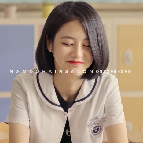 Uốn Cụp Tóc Ngắn Địa Chỉ Salon Làm Tóc Uy Tín Giá Rẻ Hoài Đức - Nam Đỗ Hair Salon