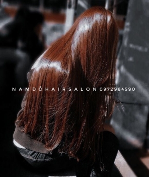 Nhuộm Màu Cam Đồng Địa Chỉ Uy Tín Giá Rẻ Hoài Đức - Nam Đỗ Hair Salon